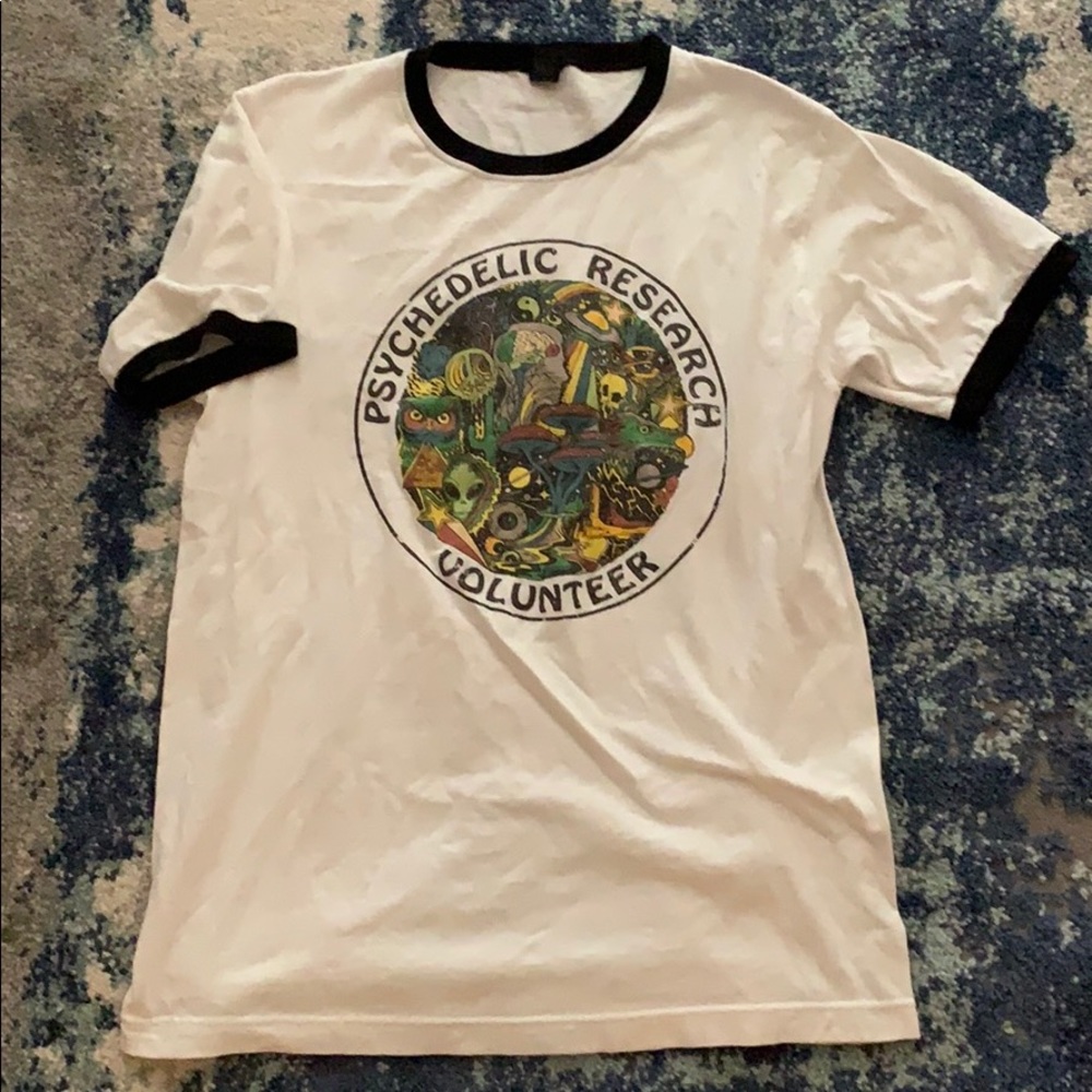 White fun t-shirt
